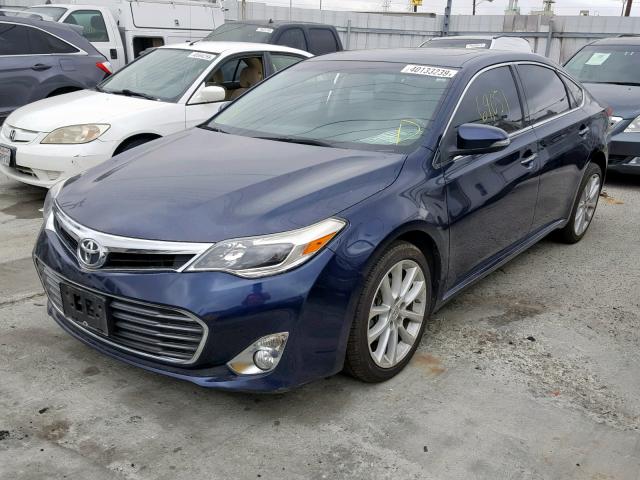 4T1BK1EBXDU075009 - 2013 TOYOTA AVALON BAS BLUE photo 2