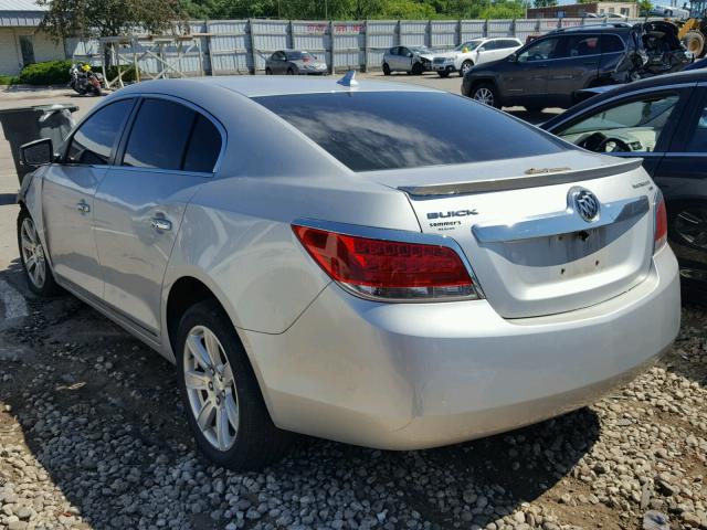 1G4GC5EC1BF105938 - 2011 BUICK LACROSSE C SILVER photo 3