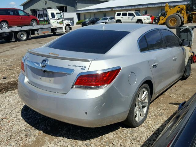 1G4GC5EC1BF105938 - 2011 BUICK LACROSSE C SILVER photo 4