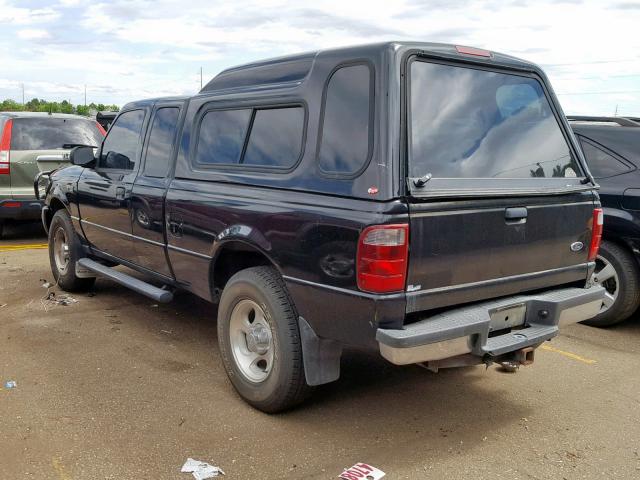 1FTZR45E33PA78549 - 2003 FORD RANGER SUP BLACK photo 3