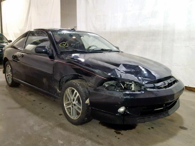 1G1JH14F137327674 - 2003 CHEVROLET CAVALIER L BLACK photo 1