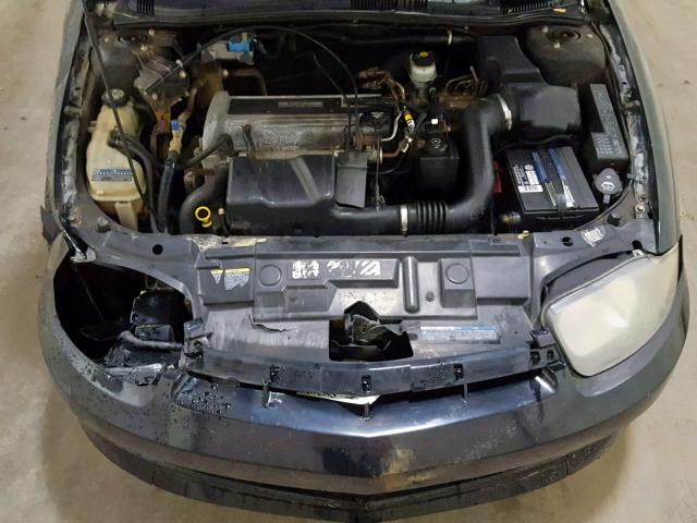 1G1JH14F137327674 - 2003 CHEVROLET CAVALIER L BLACK photo 7