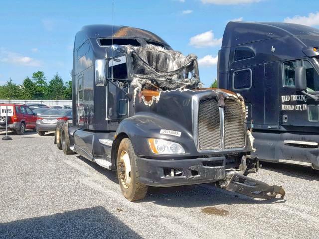 1XKAD49X1AJ266403 - 2010 KENWORTH CONSTRUCTI BLACK photo 1