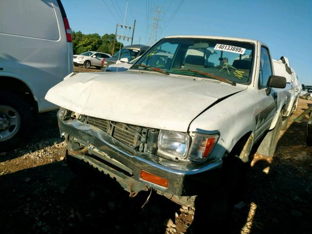 JT4RN01P9N0035048 - 1992 TOYOTA PICKUP 1/2 WHITE photo 2