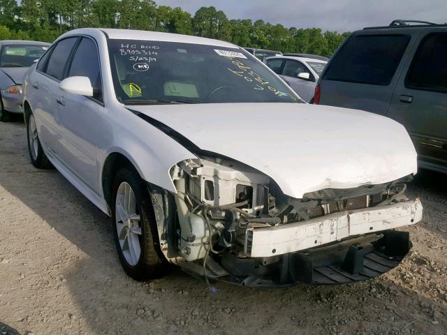 2G1WC5E35D1209027 - 2013 CHEVROLET IMPALA LTZ WHITE photo 1