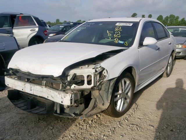 2G1WC5E35D1209027 - 2013 CHEVROLET IMPALA LTZ WHITE photo 2