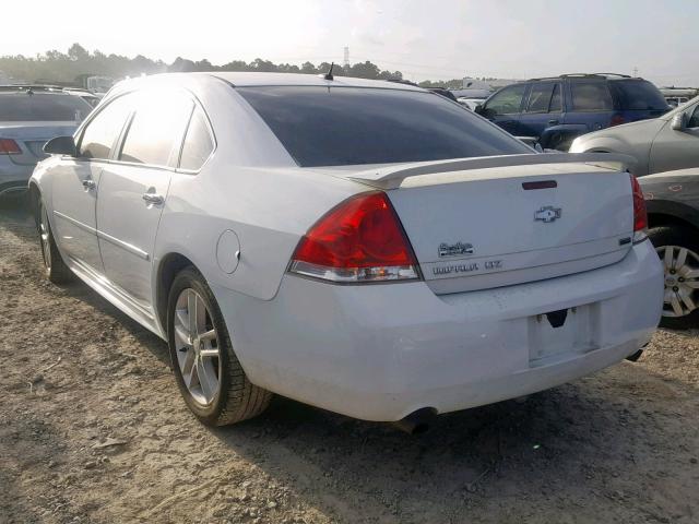 2G1WC5E35D1209027 - 2013 CHEVROLET IMPALA LTZ WHITE photo 3