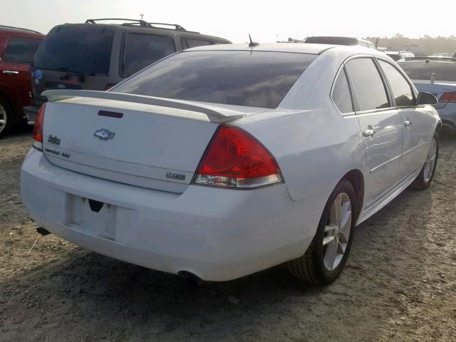 2G1WC5E35D1209027 - 2013 CHEVROLET IMPALA LTZ WHITE photo 4