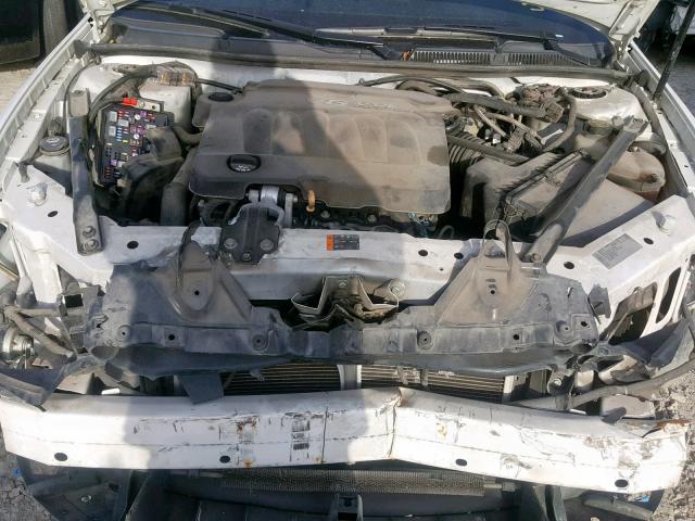 2G1WC5E35D1209027 - 2013 CHEVROLET IMPALA LTZ WHITE photo 7