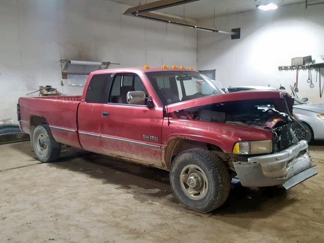 3B7KC23D5VM527725 - 1997 DODGE RAM 2500 RED photo 1