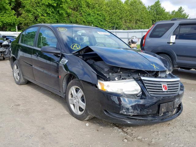 1G8AJ55F96Z121863 - 2006 SATURN ION LEVEL BLACK photo 1