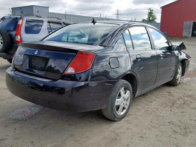 1G8AJ55F96Z121863 - 2006 SATURN ION LEVEL BLACK photo 4