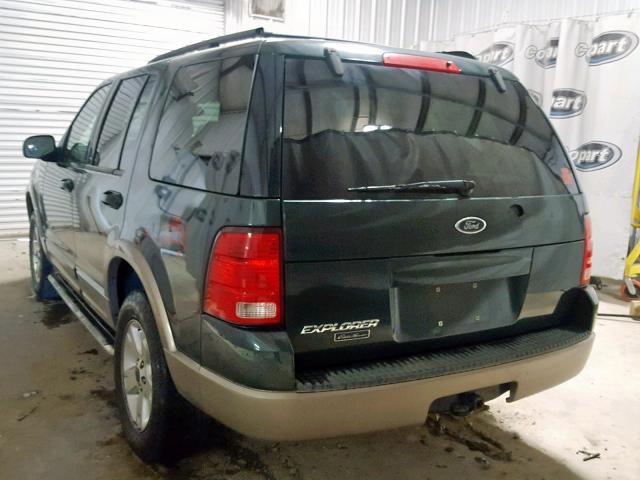 1FMZU64K44UB87778 - 2004 FORD EXPLORER E GREEN photo 3