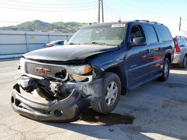 1GKFK66U03J311710 - 2003 GMC YUKON XL D BLACK photo 2