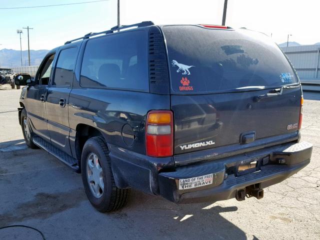 1GKFK66U03J311710 - 2003 GMC YUKON XL D BLACK photo 3