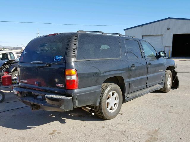 1GKFK66U03J311710 - 2003 GMC YUKON XL D BLACK photo 4