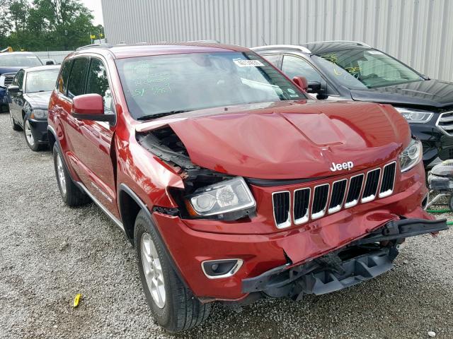 1C4RJEAG2EC225247 - 2014 JEEP GRAND CHER RED photo 1