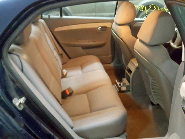 1G1ZC5EB6AF286997 - 2010 CHEVROLET MALIBU 1LT BLUE photo 6