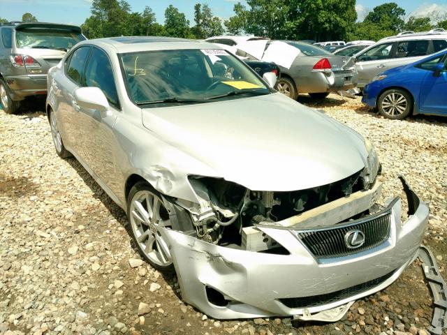 JTHBK262475036387 - 2007 LEXUS IS 250 SILVER photo 1