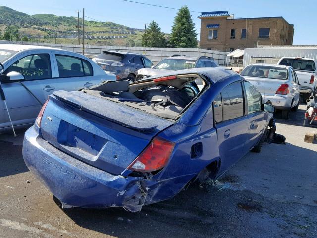 1G8AL52FX5Z182569 - 2005 SATURN ION LEVEL BLUE photo 4
