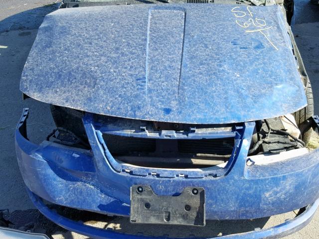 1G8AL52FX5Z182569 - 2005 SATURN ION LEVEL BLUE photo 7