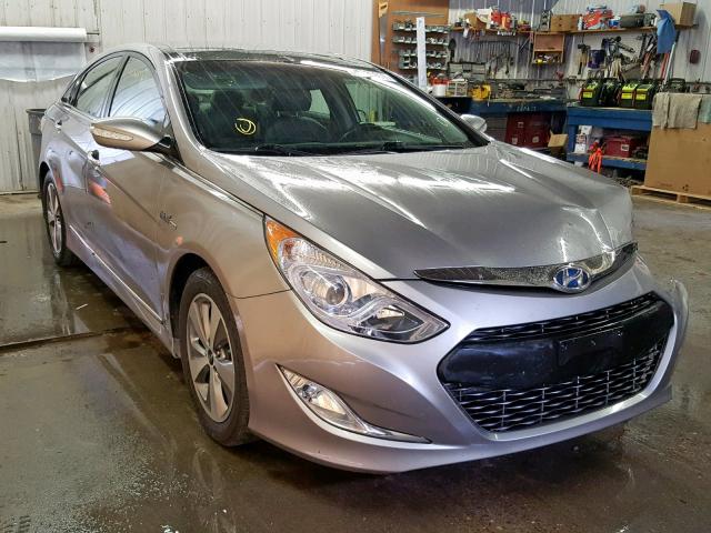 KMHEC4A4XBA018407 - 2011 HYUNDAI SONATA HYB GRAY photo 1