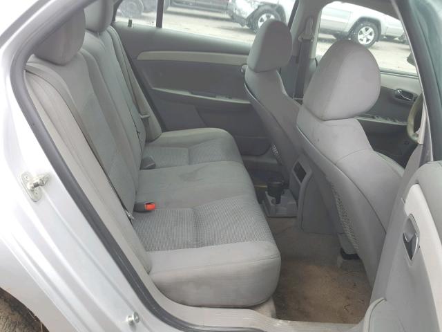 1G1ZA5EU0BF158652 - 2011 CHEVROLET MALIBU LS SILVER photo 6