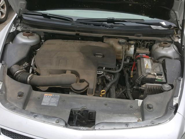 1G1ZA5EU0BF158652 - 2011 CHEVROLET MALIBU LS SILVER photo 7