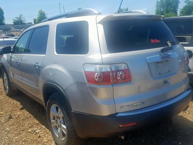 1GKER13717J165994 - 2007 GMC ACADIA SLE SILVER photo 3