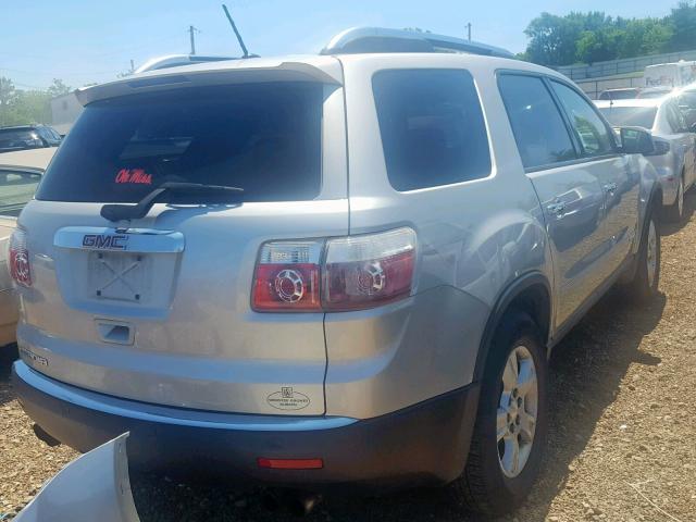 1GKER13717J165994 - 2007 GMC ACADIA SLE SILVER photo 4