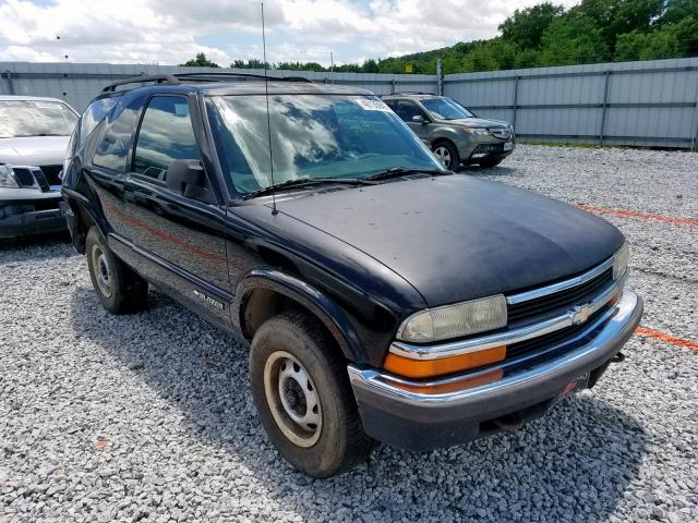 1GNCT18WXWK251826 - 1998 CHEVROLET BLAZER BLACK photo 1