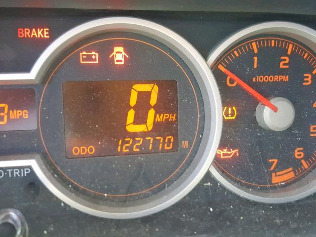 JTLZE4FEXCJ002683 - 2012 TOYOTA SCION XB 黑色 照片 8