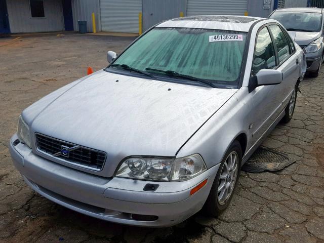 YV1VS27544F090232 - 2004 VOLVO S40 1.9T GRAY photo 2