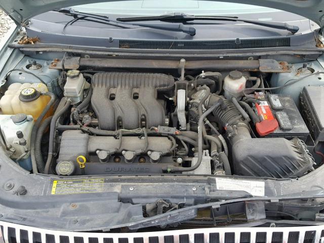 1MEHM42147G604350 - 2007 MERCURY MONTEGO PR SILVER photo 7