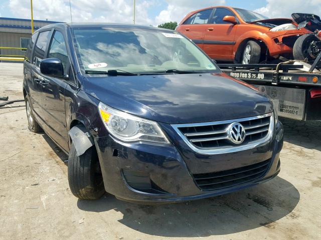 2V4RW3D18AR167133 - 2010 VOLKSWAGEN ROUTAN SE BLUE photo 1