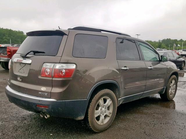 1GKEV13788J296174 - 2008 GMC ACADIA SLE BROWN photo 4