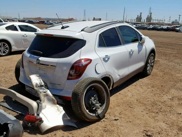 KL4CJASB5HB215494 - 2017 BUICK ENCORE PRE WHITE photo 4