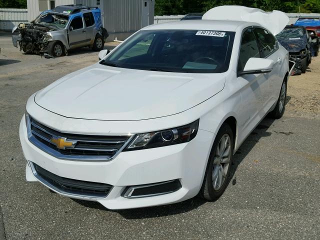 2G1115S3XG9130608 - 2016 CHEVROLET IMPALA LT WHITE photo 2