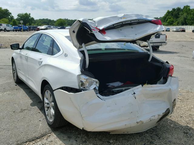 2G1115S3XG9130608 - 2016 CHEVROLET IMPALA LT WHITE photo 3