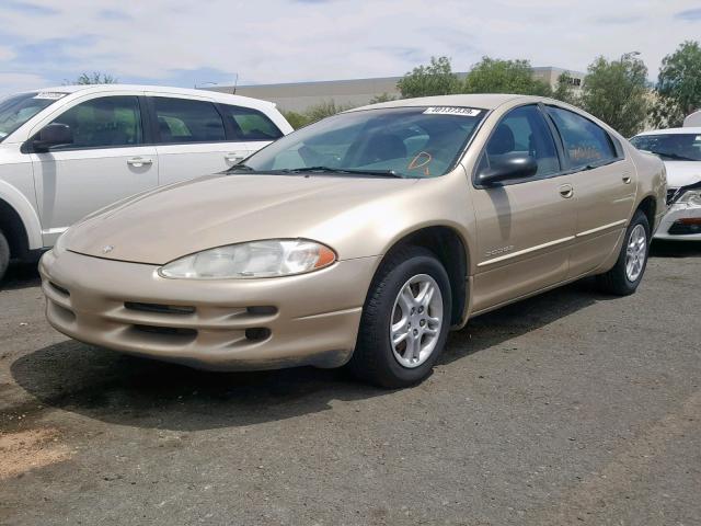 2B3HD46R3XH680259 - 1999 DODGE INTREPID GOLD photo 2