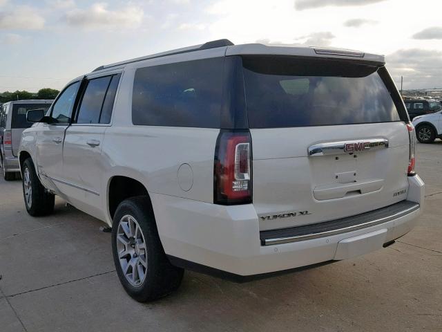 1GKS1JKJ1FR517401 - 2015 GMC YUKON XL D WHITE photo 3