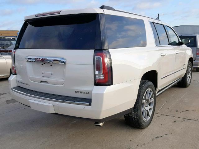 1GKS1JKJ1FR517401 - 2015 GMC YUKON XL D WHITE photo 4