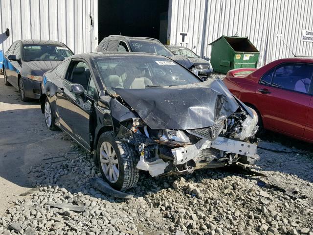 2HGFG3B06CH504963 - 2012 HONDA CIVIC EXL BLACK photo 1