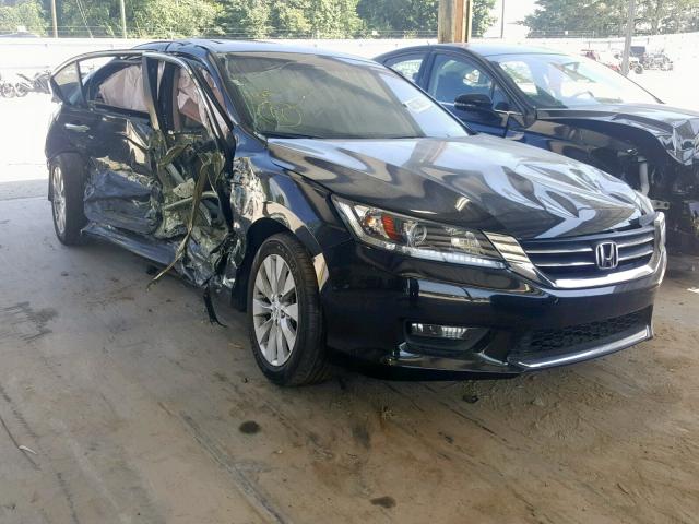 1HGCR2F88EA192654 - 2014 HONDA ACCORD EXL BLACK photo 1