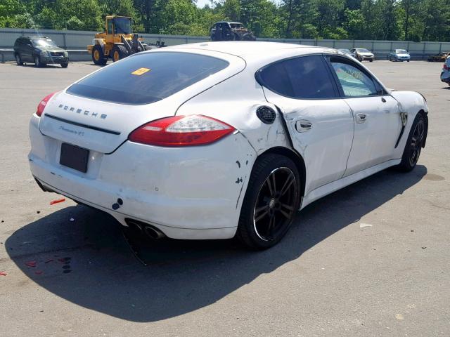 WP0AB2A75CL060817 - 2012 PORSCHE PANAMERA S WHITE photo 4