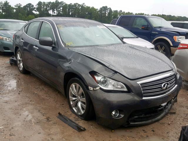 JN1BY1APXCM330067 - 2012 INFINITI M37 GRAY photo 1