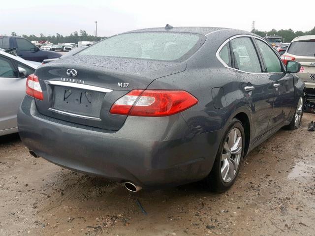 JN1BY1APXCM330067 - 2012 INFINITI M37 GRAY photo 4