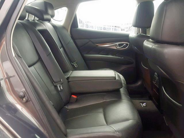 JN1BY1APXCM330067 - 2012 INFINITI M37 GRAY photo 6