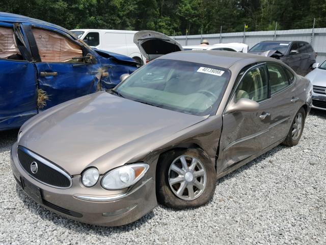 2G4WD582471132724 - 2007 BUICK LACROSSE C BROWN photo 2