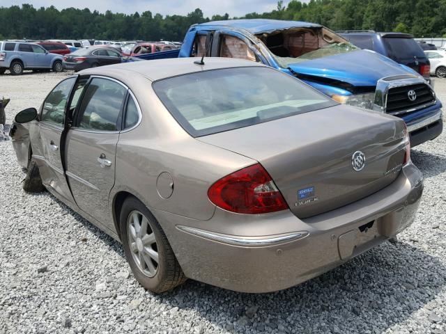 2G4WD582471132724 - 2007 BUICK LACROSSE C BROWN photo 3